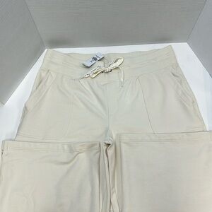 NEW LL Bean Women’s 24/7 Sweatpants Wide Leg Crop Size Large